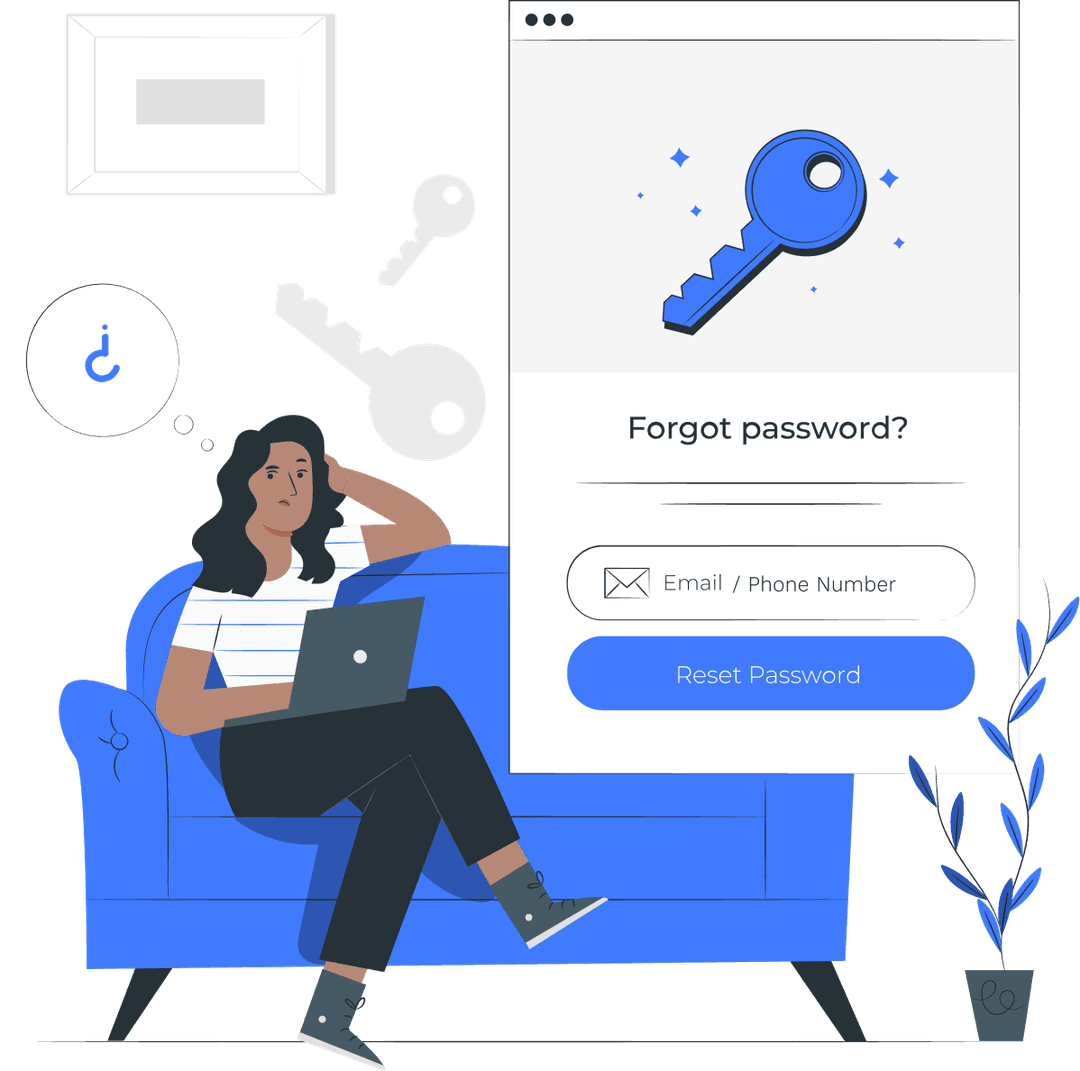Investment Dashboard Illustration